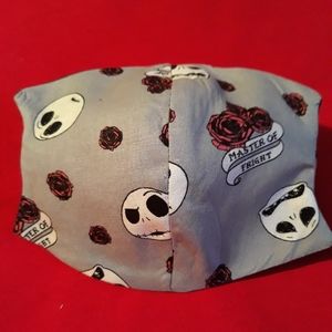 Reversible face mask, masters of fright